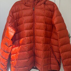 REI Orange Puffer Jacket